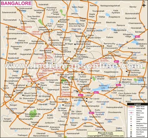 Where Is Bangalore India Bangalore India Map Map Of Bangalore