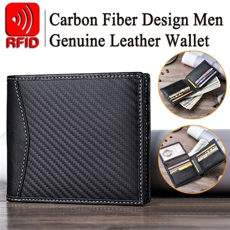 Carbon Black RFID ID Wallet – Trenz