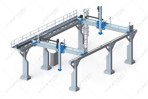 产品展示 桁架机器人 机器人地装行走轴 天轨龙门桁架 重载桁架机械手 机器人第七轴 昆峰重工智能桁架厂家