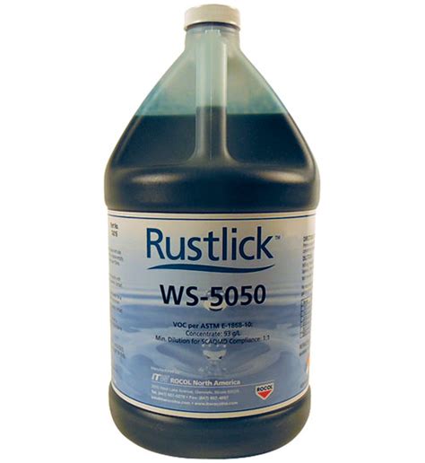 Rustlick Ws 5050 1 Gallon Heavy Duty Soluble Oil Cutting Fluid