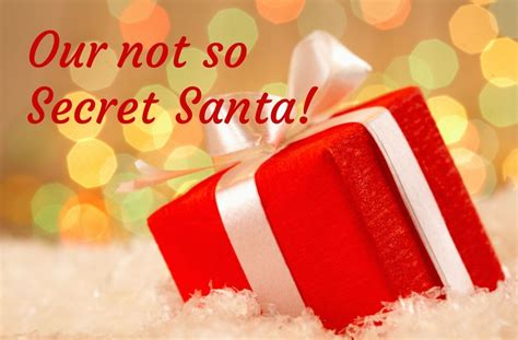 Our ‘not So’ Secret Santa Diary Of A Midlife Mummy