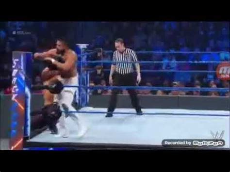 Rey Misterio Mustafa Ali Vs Samoa Joe Andrade Cien Almas Youtube