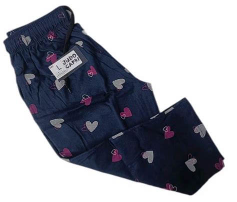 Hosiery Ladies Navy Blue Printed Capri 40 Gsm Size Large At Rs 180