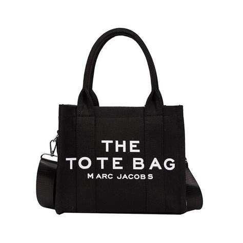 กระเป๋าโท้ทผ้าแคนวาส Marc Jacobs สำหรับผู้หญิงแบรนด์หรูกระเป๋าถือ ...
