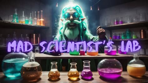 Mad Scientists Spooky Laboratory Halloween Ambience Youtube