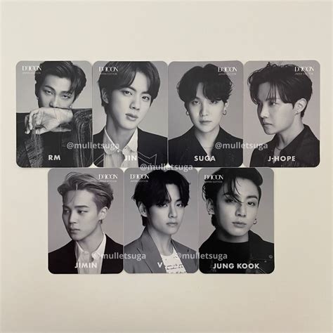 BTS Dicon Vol 10 Photocard TINGI Special Edition Hobbies Toys