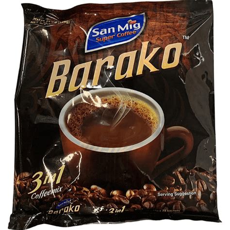 San Mig Coffee 3 In 1 Barako 20g X 5s Coffee Walter Mart