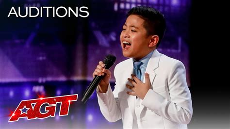 WATCH 10 Year Old Pinoy Gets Standing Ovation At America S Got Talent