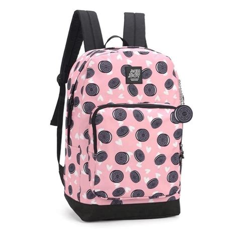 Mochila De Costas Escolar Juvenil Rosa Up You Luxcel Dt Papelaria