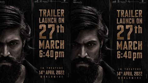 Yashs Kgf Chapter 2 Trailer Gets A Release Date All Set To Drop On