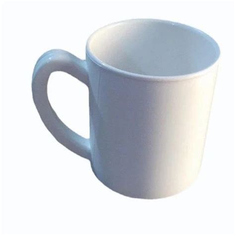 Plain White Sublimation Polymer Mug Capacity 325ml Size Dimension 9