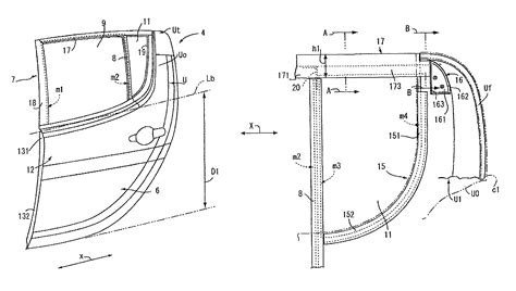 Car Door Interior Diagram