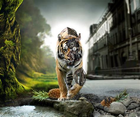 Animated Tiger Wallpaper - WallpaperSafari