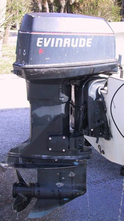 Used 90 Hp 88hp SPL Evinrude Outboard Boat Motor For Sale