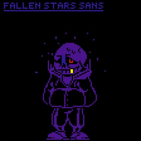 Pixilart The Fallen Stars Sans By Dust X Josiah