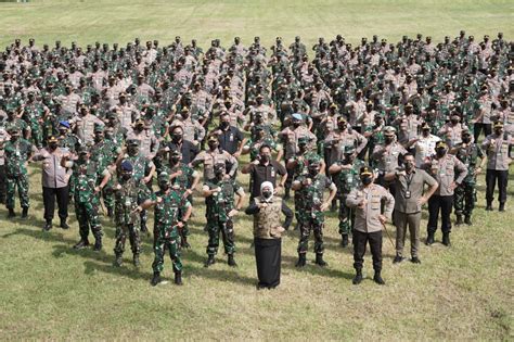 364 Orang Hadiri Apel Sinergitas Tni Polri Tahun 2022 Di Jawa Timur