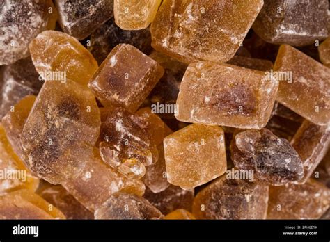 Caramelized Candy Brown Sugar Texture As A Background Stock Photo Alamy