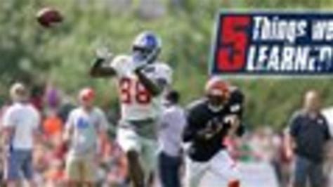 Giants vs. Bengals practice report & analysis