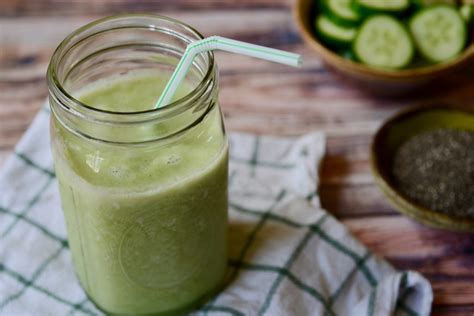 Cooling Cucumber Melon Smoothie | Salad Therapy