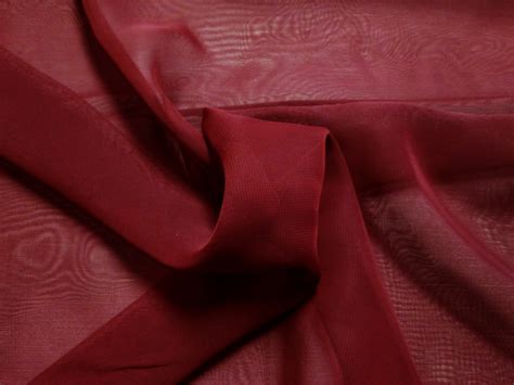 Burgundy Chiffon Fabric Cheaper Than Retail Price Buy Clothing Accessories And Lifestyle