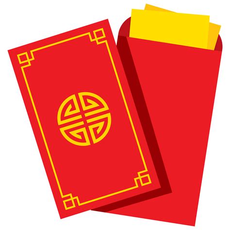 Ang Pao For Chinese New Year Decoration Traditional Icon Symbols