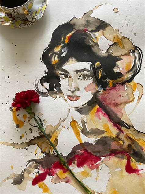 Coffee portraits (painting with coffee) :: Behance