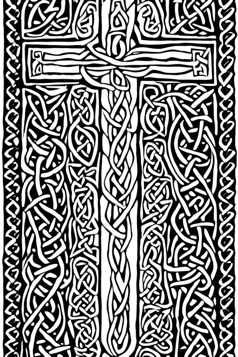 Celtic Knots Coloring Page · Creative Fabrica