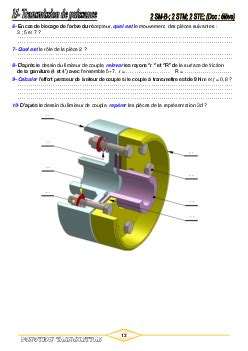 Fonction Transmettre Transmission De Puissance Embrayages Alloschool