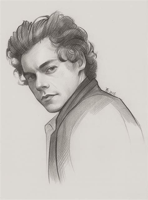 Harry Styles Drawing Easy