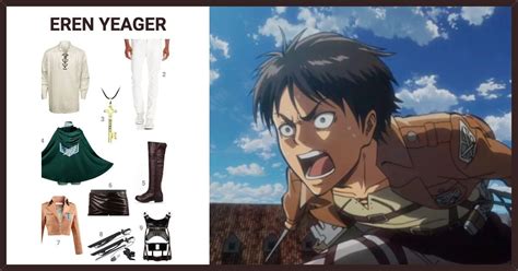 Eren Jaeger Cosplay Costume