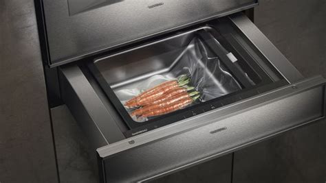 The Gaggenau Culinary Warming Drawer And Vacuuming Drawer Gaggenau