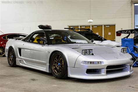 Silver Honda Nsx At Wekfest In Chicago