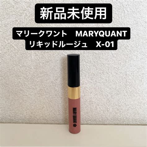 Mary Quant 【新品未使用】マリークワント Maryquant リキッドルージュ X 01の通販 By りり ※プロフィールご一読