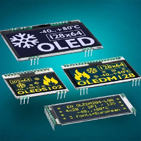 Module d affichage tactile EA OLED series DISPLAY VISIONS GmbH à