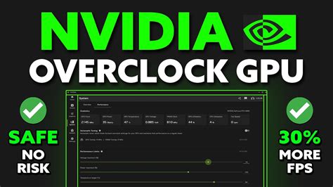 Nvidia S New Overclock Setting Huge Fps Boost 100 Safe Youtube