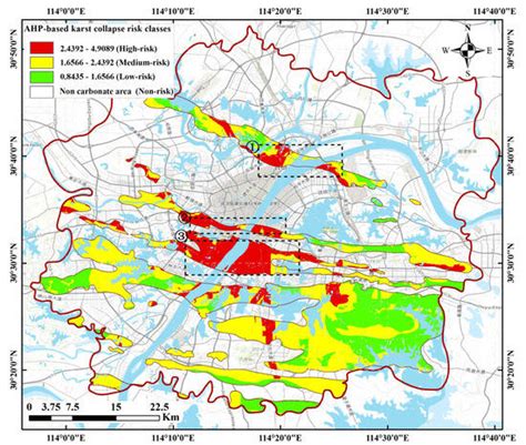 Remote Sensing Free Full Text Karst Collapse Risk Zonation And