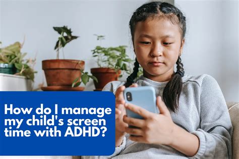 How Do I Manage My Childs Screen Time With Adhd Avosmart Parental