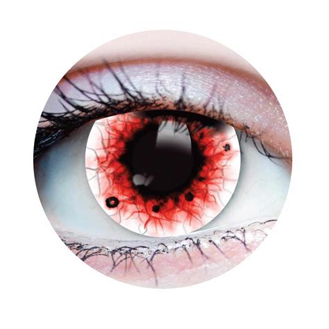 Primal ® Wraith Ii Halloween And Costume Coloured Contact Lenses Primal