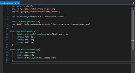 C Grpc Client Server Application In Net Core Visual Studio 2022