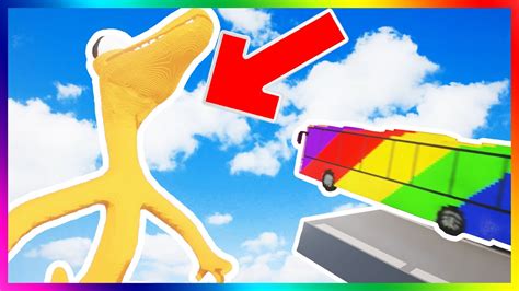 Cars Jump Vs Orange Rainbow Friend Teardown Mods Youtube