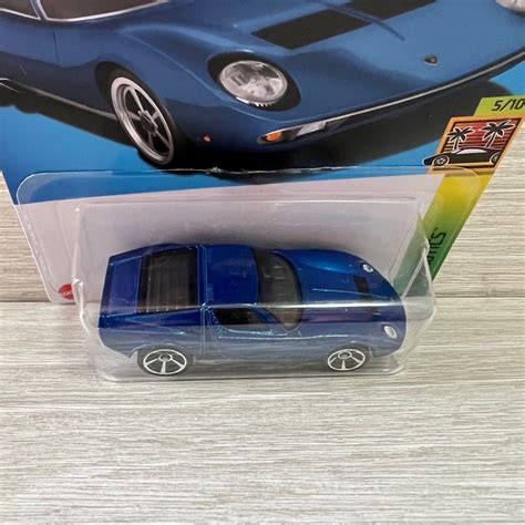 Hot Wheels Hotwheels Hw Exotics 71 Lamborghini Miura Sv Blue 興趣及遊戲 玩具 And 遊戲類 Carousell