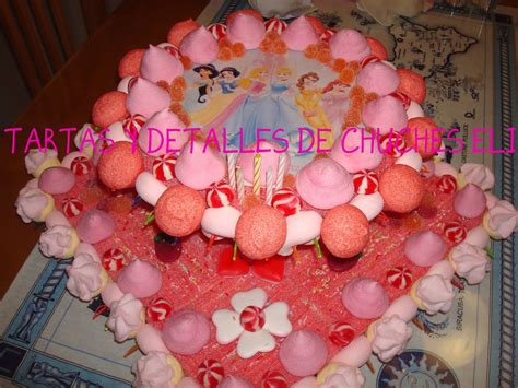 TARTAS Y DETALLES DE CHUCHES ELI TARTA PRINCESAS