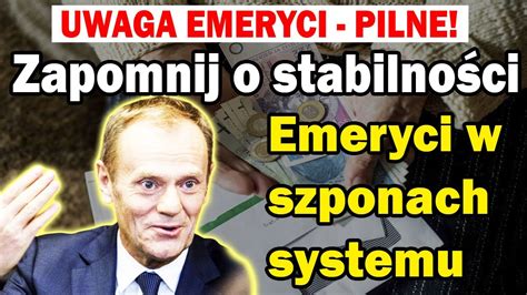 Nowe Zasady Emerytur Czy Zostaniesz Oszukany Przez System EMERYTURY