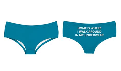 In My Home Walk Around Underwear Sexy Lingerie Push Up Briefs Etsy