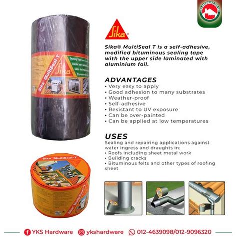 READY STOCK Sika MultiSeal T BITUMINOUS SEALING TAPE Shopee Malaysia