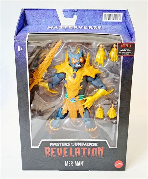 Masters Of The Universe Revelation Masterverse Mer Man Classic Cm