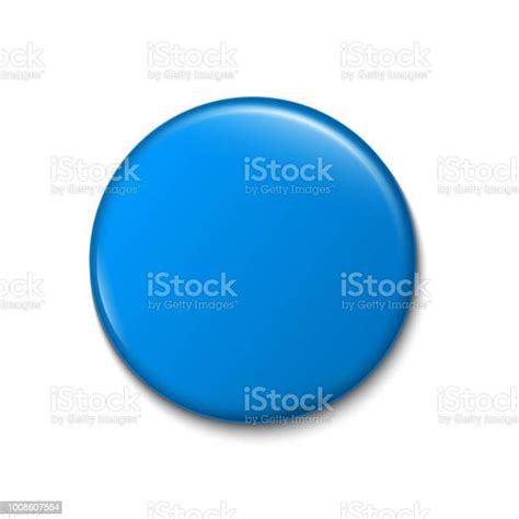 Creative Vector Illustration Of 3d Pin Button Isolated On Transparent