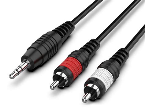 Bronze Stereo Minijack 2 X RCA 6m 10145102 Audibax