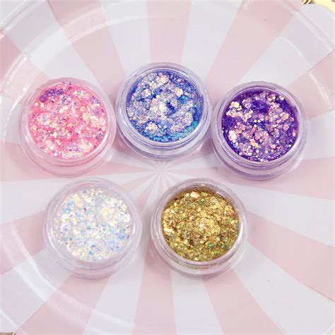 Wholesale Mix Four Star Glitter Shape 3mm 4mm 5mm Bulk Glitter Pack For Nails Glitter Decoration