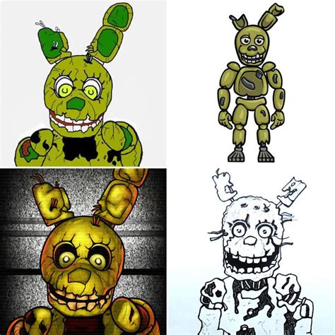 How To Draw Springtrap